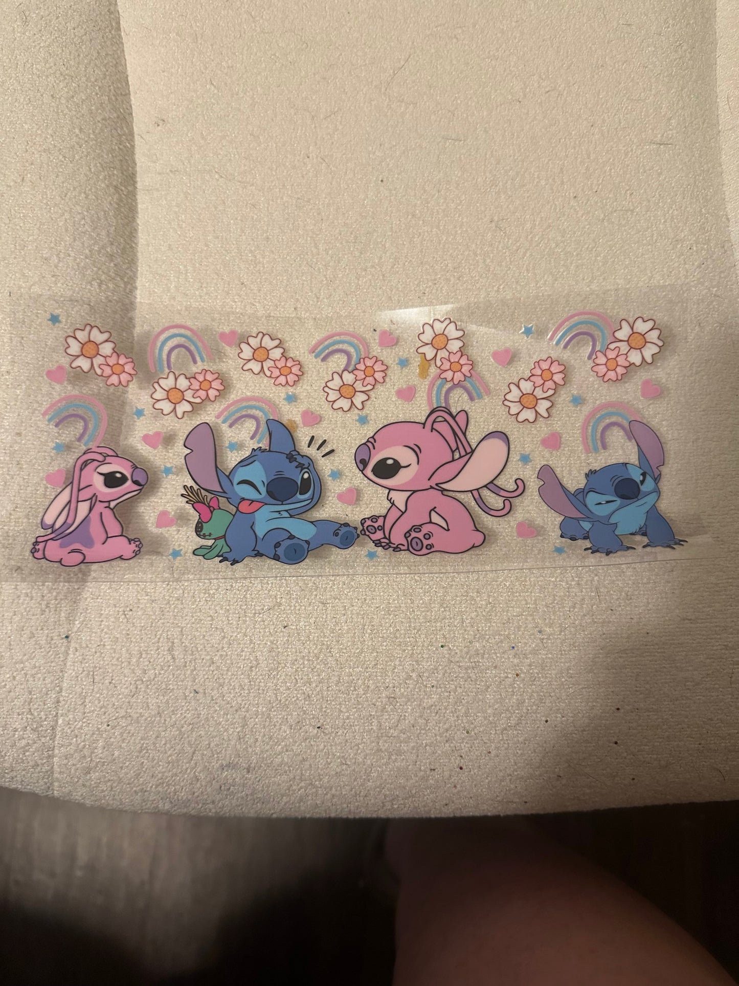 Baby stitch and rainbows
