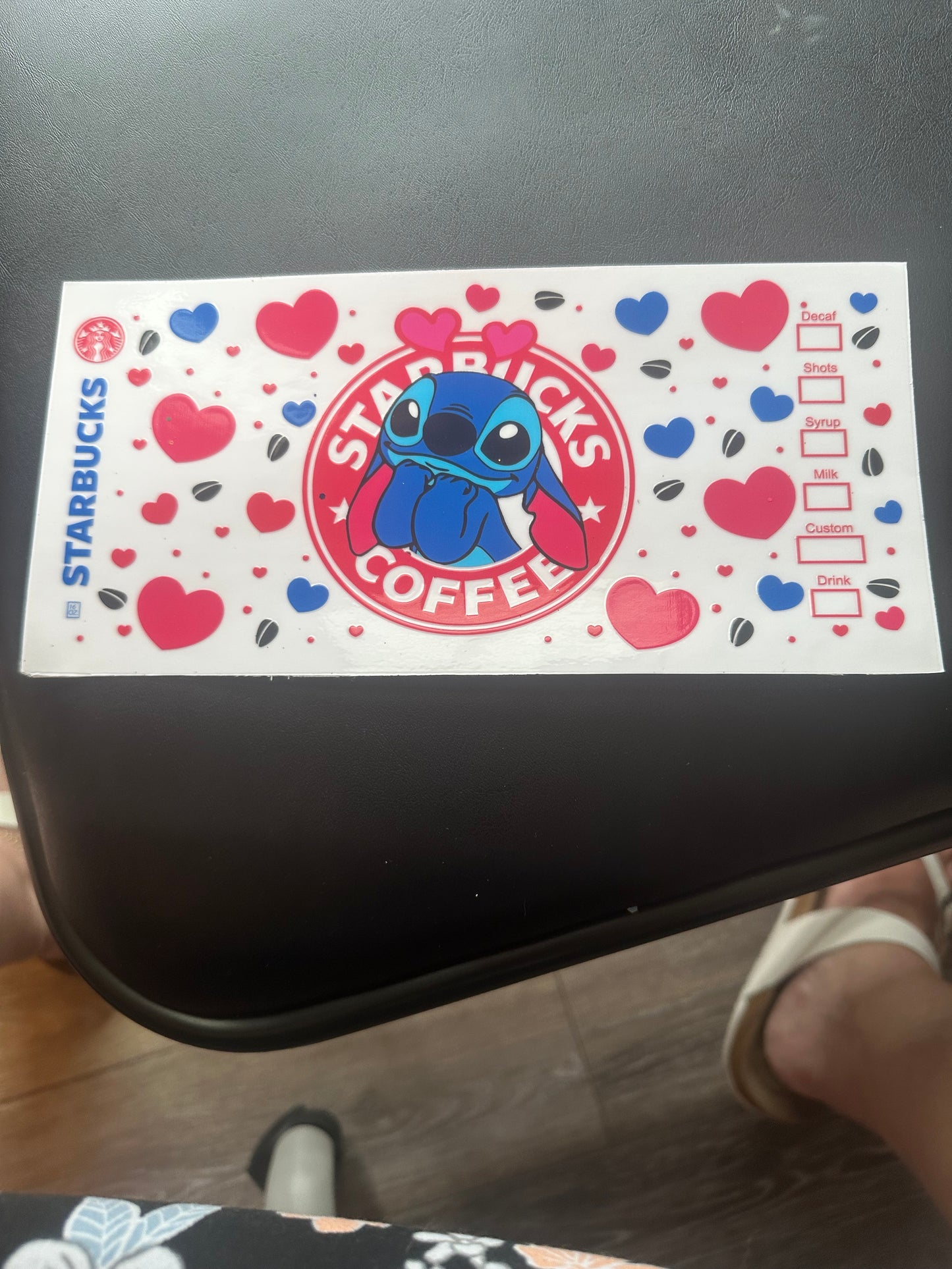 Stitch Starbucks coffee