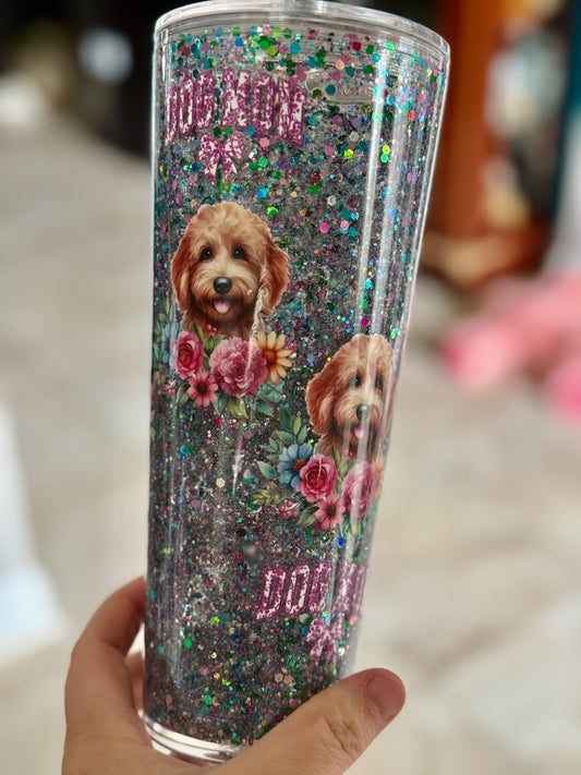 24oz Acrylic Glitter Cup