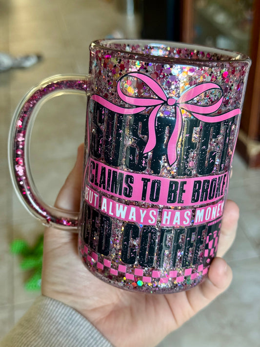 15oz Glitter Mug