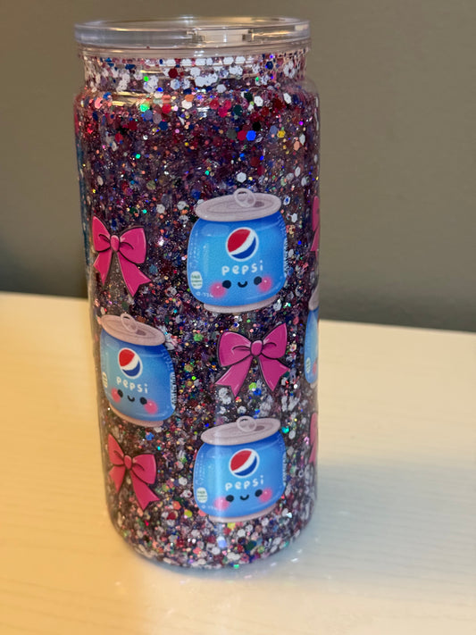 20oz Acrylic Snow Globe Cup