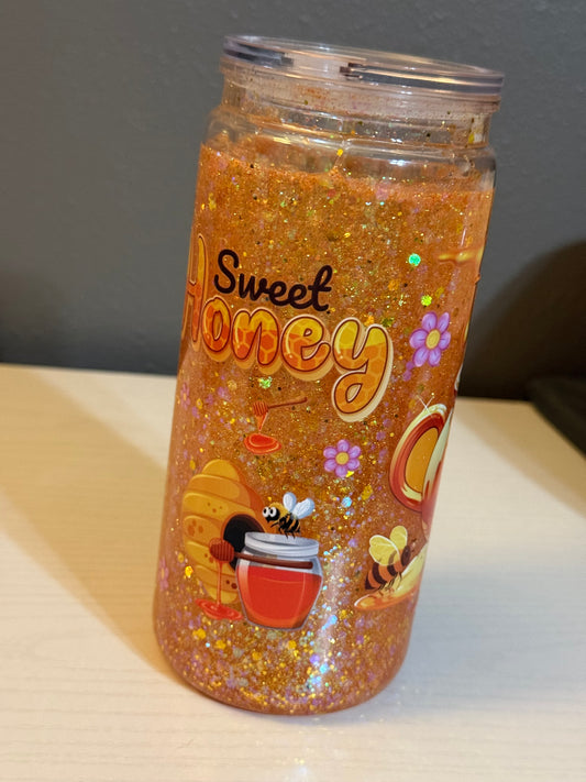 20oz Acrylic Snow Globe Cup