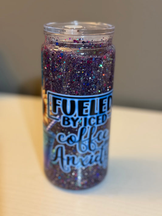 20oz Acrylic Snow Globe Cup