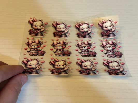 Bears with hearts