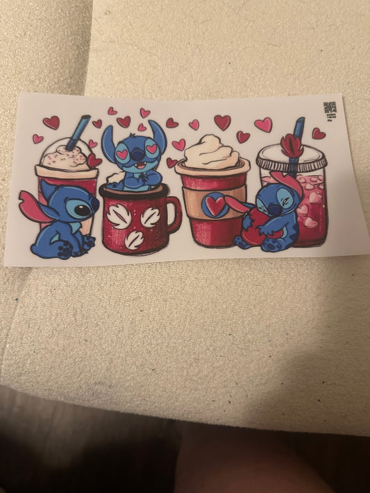 Stitch with drinks