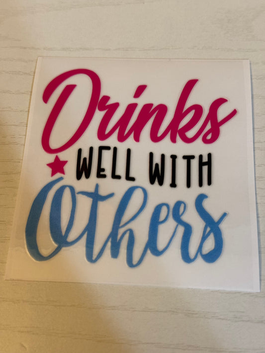 Drinks well with others