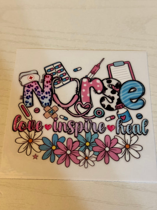 Nurse Love Inspire Heal