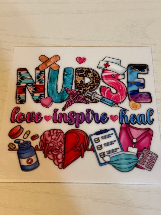 Nurse Love Inspire Heal