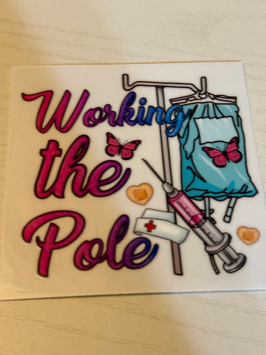 Working the pole