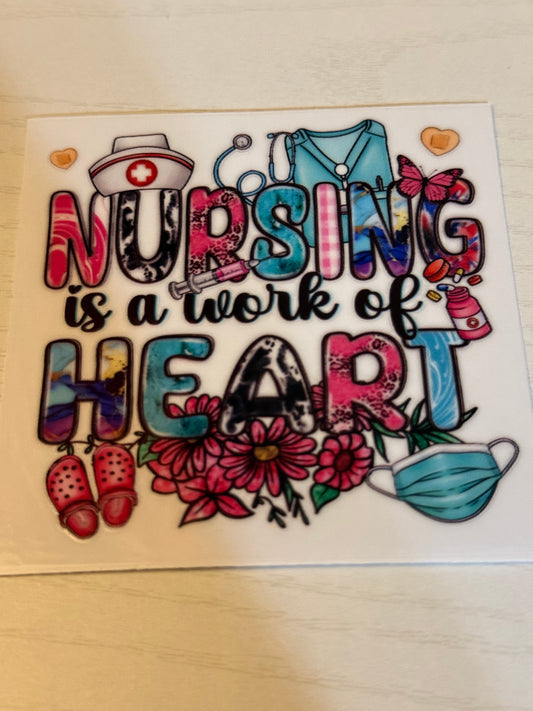 Nursing is a work of heart