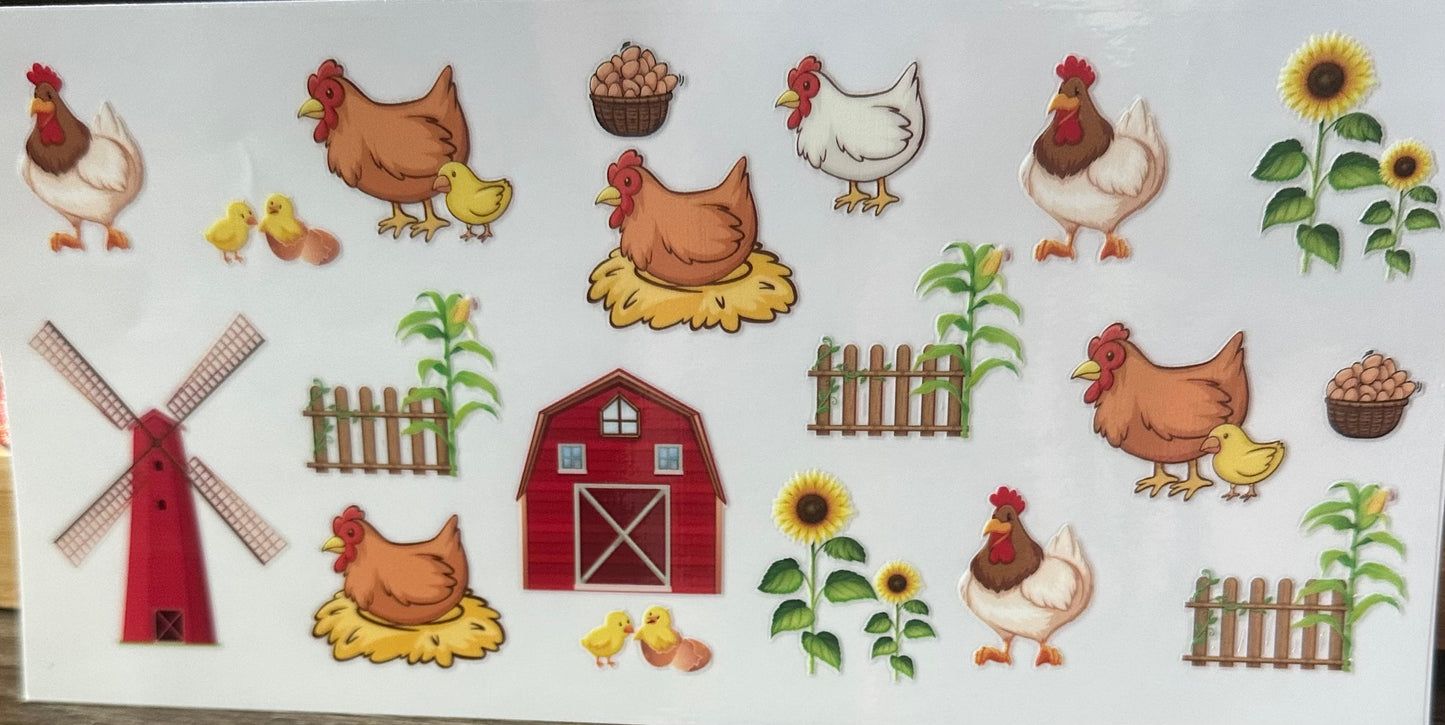 Chicken barn windmill