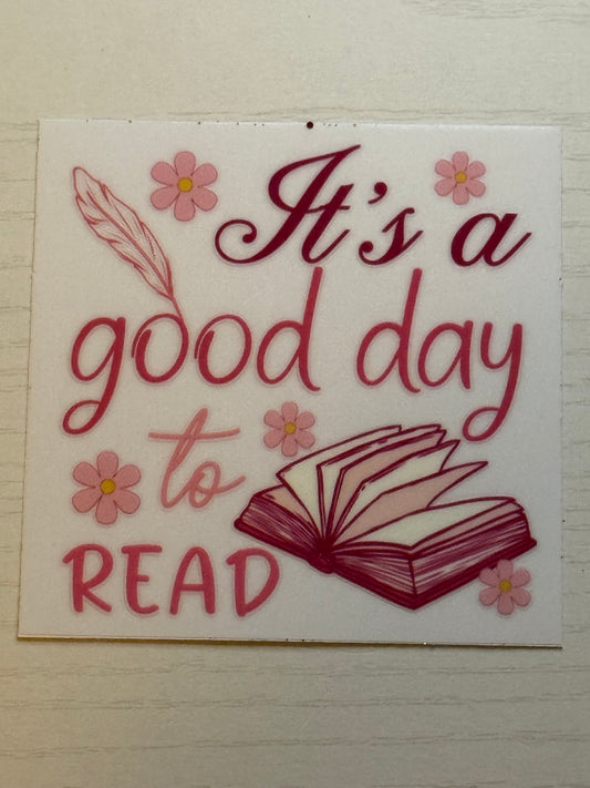 Its a good day to read.