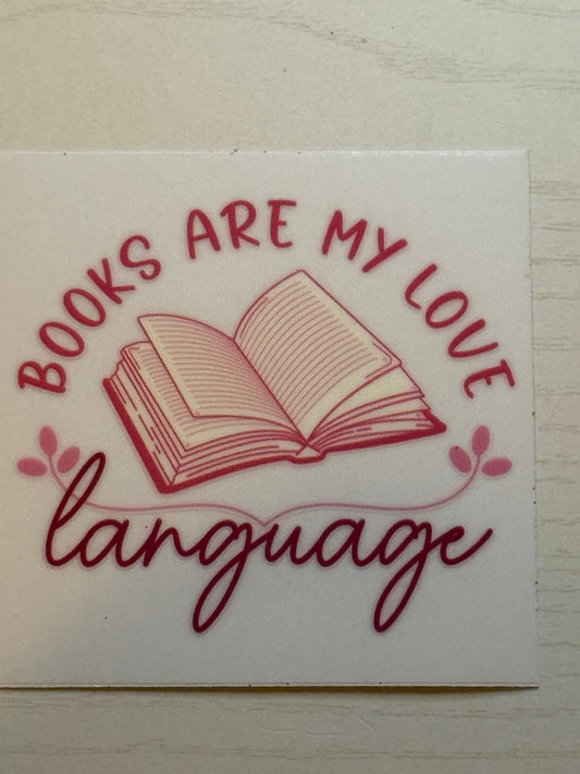 Books Are My Love Language