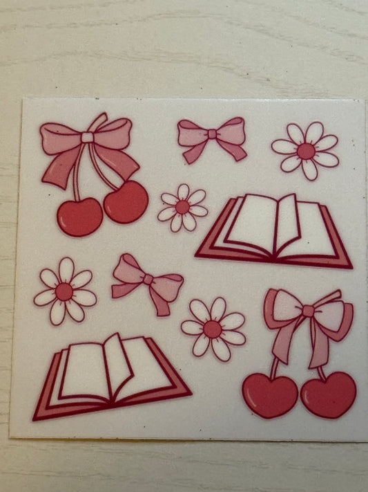 Books and cherries