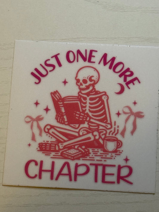 Just one more chapter